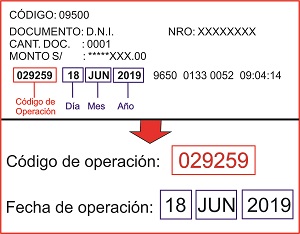 Recibo Banco de la Naci&oacute;n